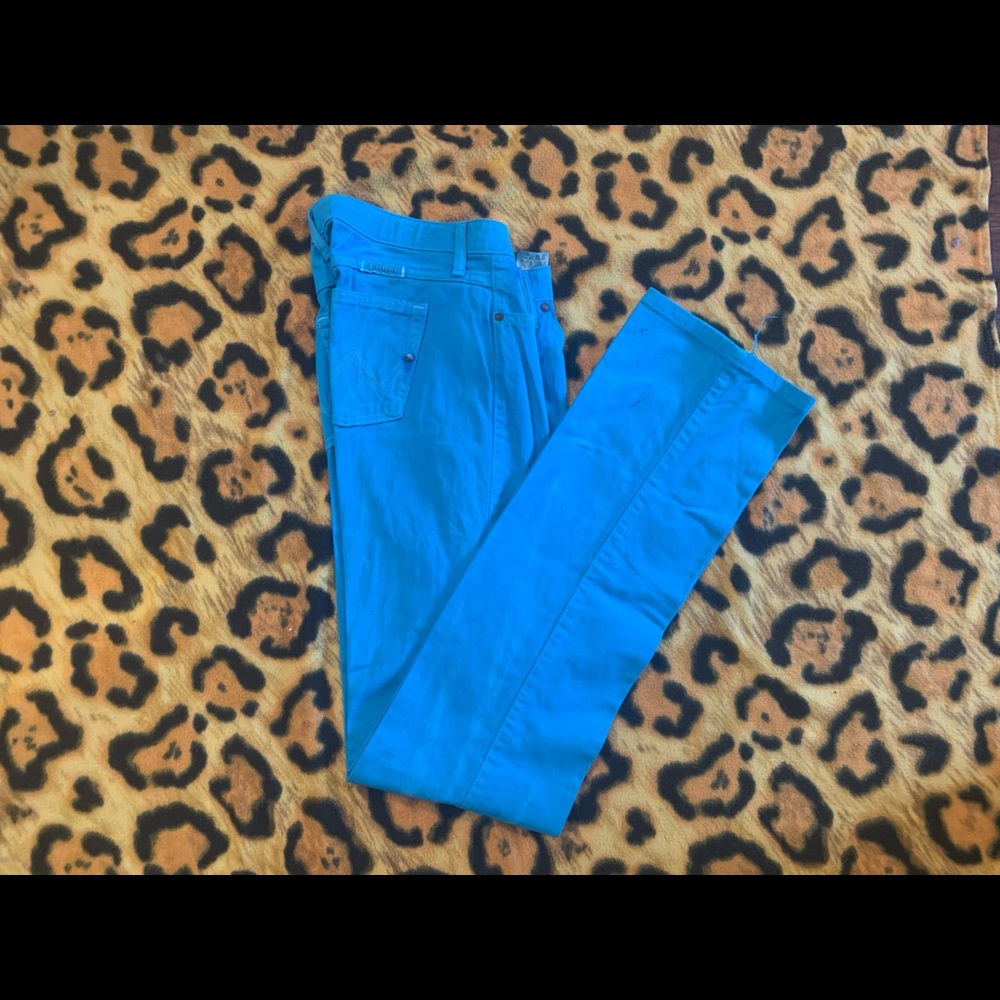 Turq Blue Dyed Qbaby Wrangler 7/8x38